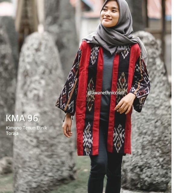 Awan Ethnic Craft Kimono Tenun Etnik (unisex) 01 Translation missing: id.activerecord.decorators.item_part_image/alt