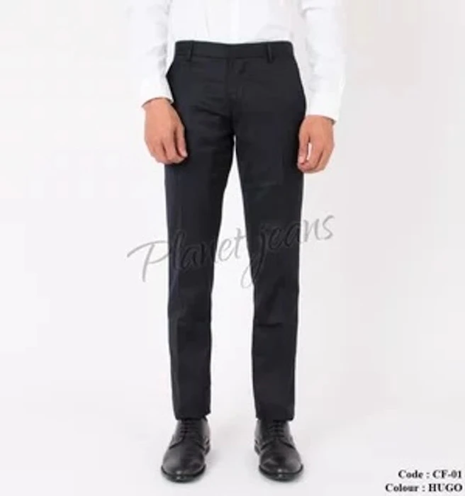 Planet Jeans Celana Bahan Kain Kerja Model Slimfit Pria Hugo Black Translation missing: id.activerecord.decorators.item_part_image/alt
