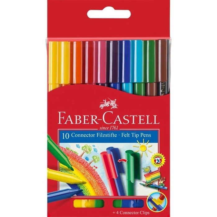 Faber Castell Connector Felt Tip Pen Translation missing: id.activerecord.decorators.item_part_image/alt