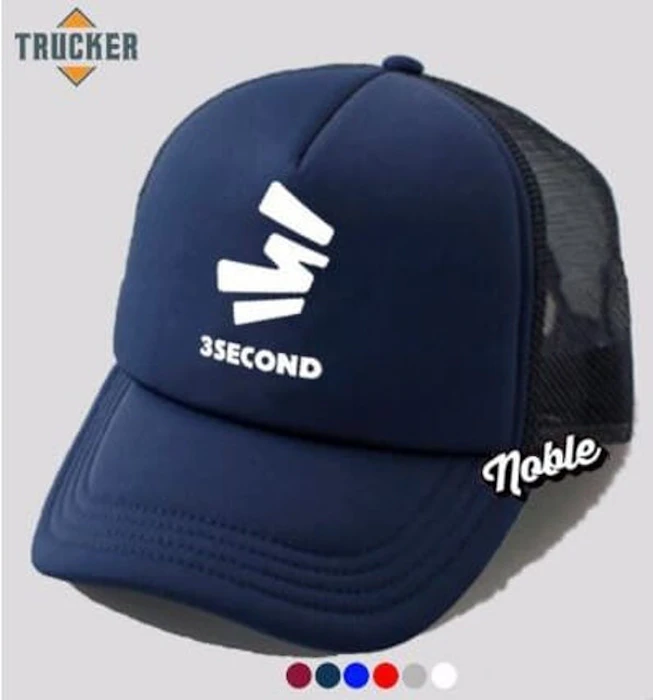 3 Second Trucker Hat Translation missing: id.activerecord.decorators.item_part_image/alt