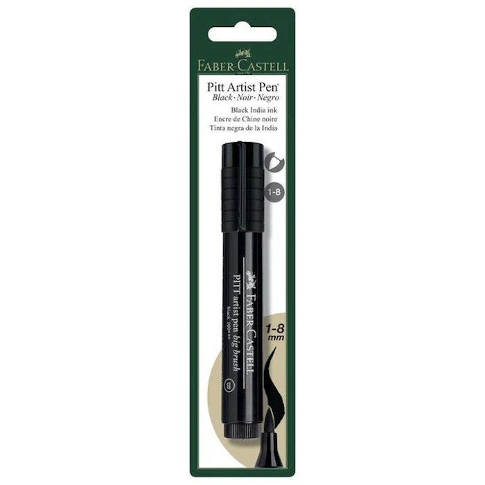 Faber-Castell Pitt Artist Pen Big Brush - #199 Black Translation missing: id.activerecord.decorators.item_part_image/alt