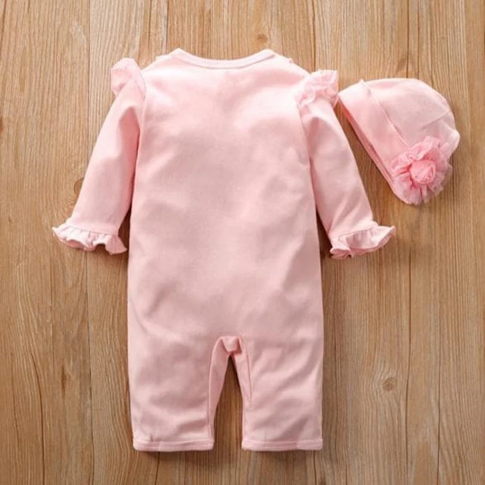Baju Jumper Bayi Perempuan Lengan Panjang dengan Topi Translation missing: id.activerecord.decorators.item_part_image/alt