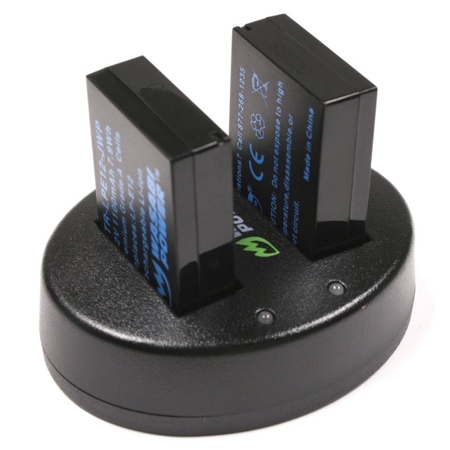 Wasabi Power Canon LP-E12 Dual Charger Translation missing: id.activerecord.decorators.item_part_image/alt