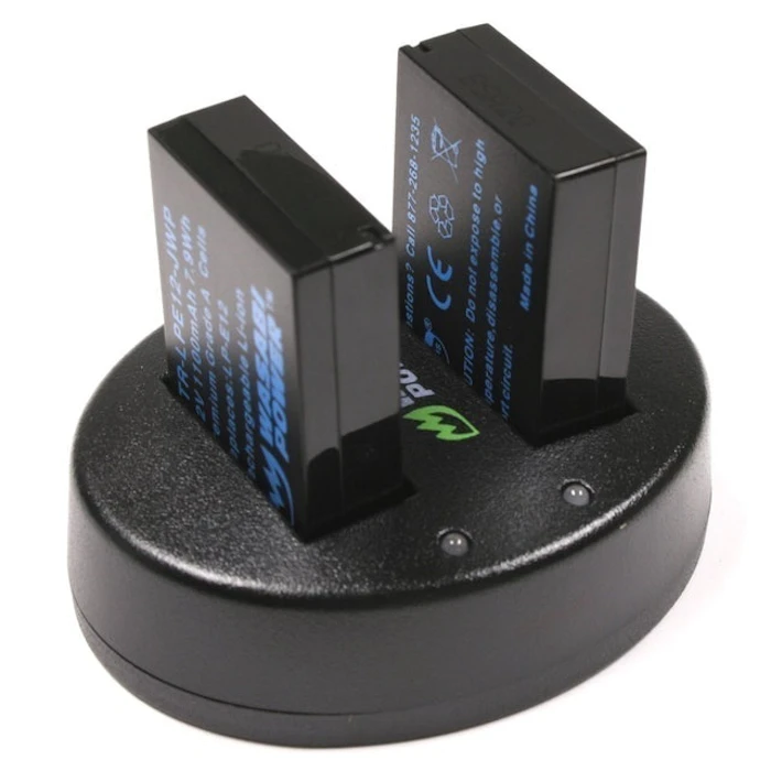 Wasabi Power Canon LP-E12 Dual Charger Translation missing: id.activerecord.decorators.item_part_image/alt