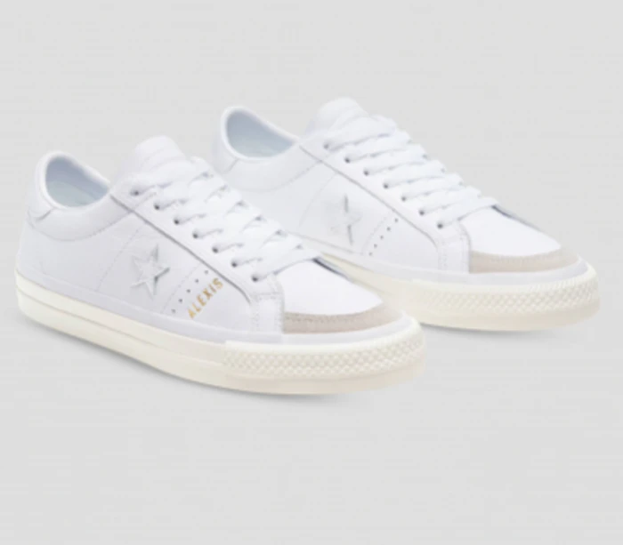 Converse One Star Pro As 2 Designed By Alexis Low Top White Translation missing: id.activerecord.decorators.item_part_image/alt
