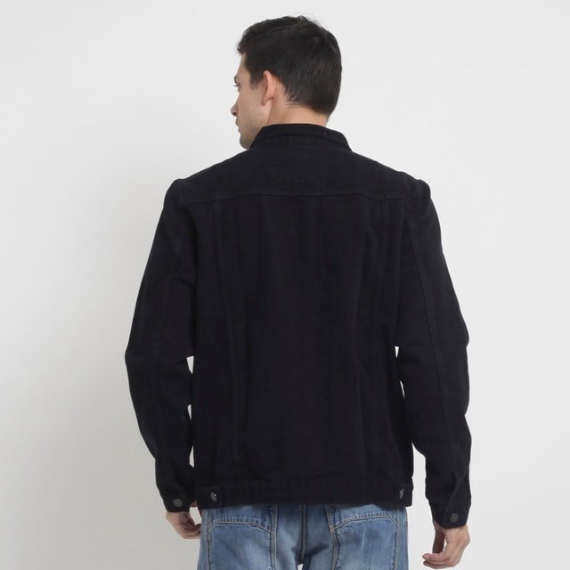 Papperdine  Black Denim Jacket Jeans Translation missing: id.activerecord.decorators.item_part_image/alt