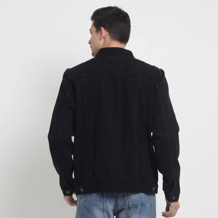Papperdine Black Denim Jacket Jeans Translation missing: id.activerecord.decorators.item_part_image/alt