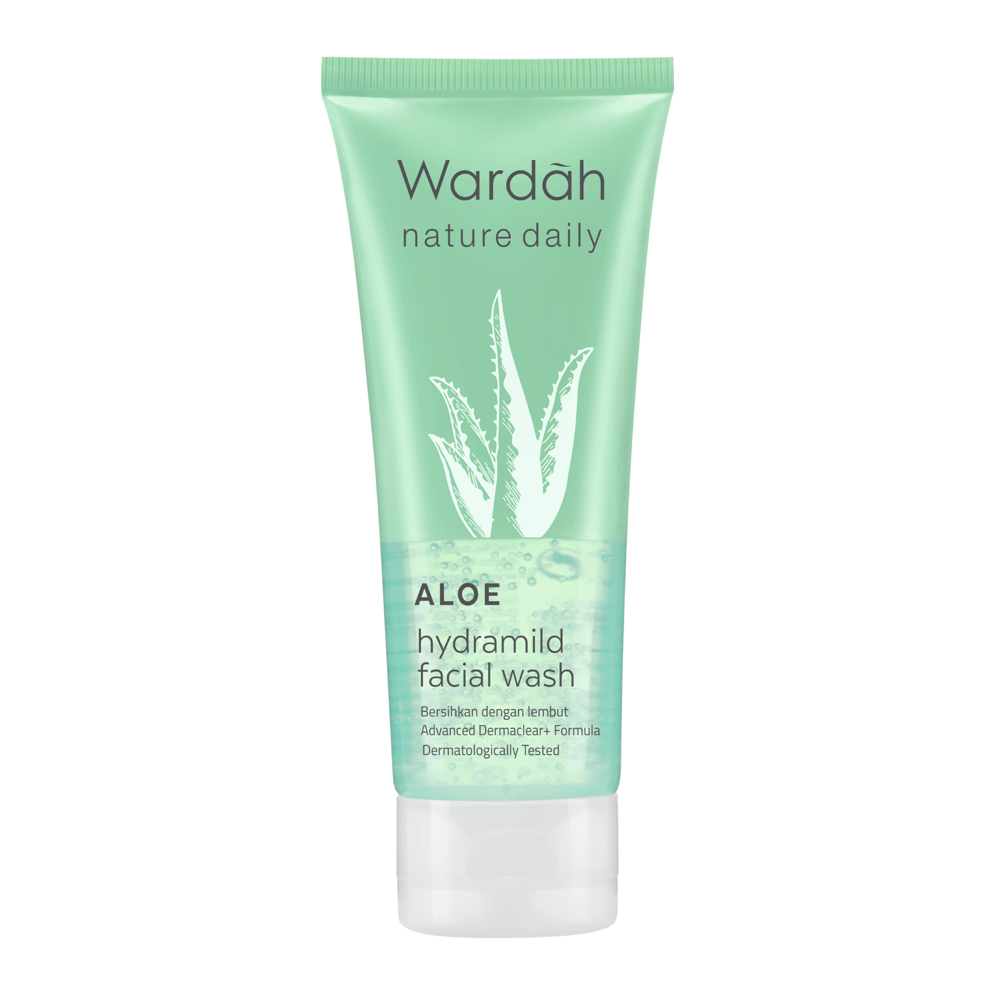 Wardah  Nature Daily Aloe Hydramild Facial Wash Translation missing: id.activerecord.decorators.item_part_image/alt