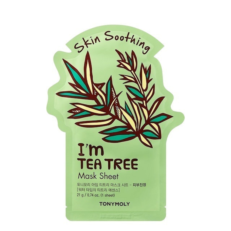 Tony Moly I'm Real Sheet Mask Tea Tree Translation missing: id.activerecord.decorators.item_part_image/alt