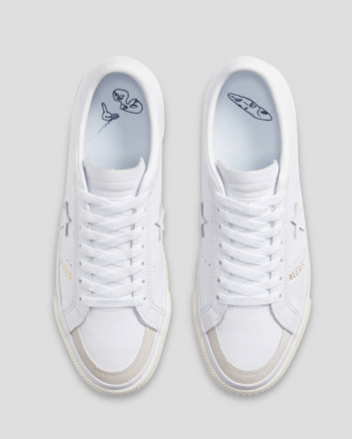 Converse One Star Pro As 2 Designed By Alexis Low Top White Translation missing: id.activerecord.decorators.item_part_image/alt