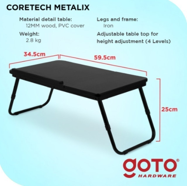Coretech Metalix  Meja Laptop Lipat Translation missing: id.activerecord.decorators.item_part_image/alt