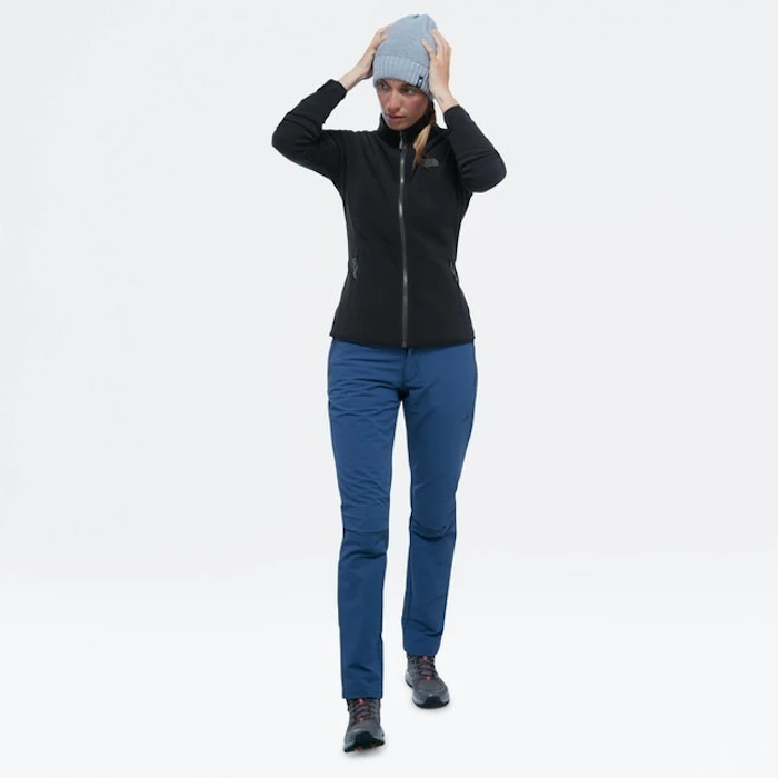 The North Face Women 100 Glacier Full Zippered Polar Translation missing: id.activerecord.decorators.item_part_image/alt