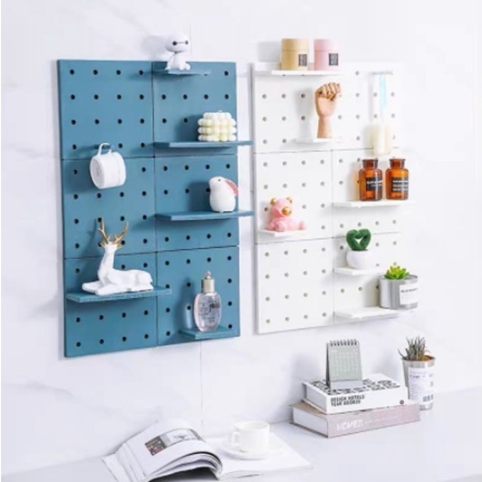 99K HOME DIY Peg Board House Storage Shelves Home Decor Wall Translation missing: id.activerecord.decorators.item_part_image/alt