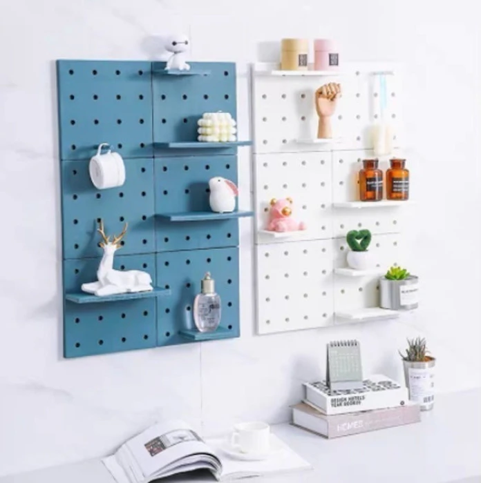 99K HOME DIY Peg Board House Storage Shelves Home Decor Wall Translation missing: id.activerecord.decorators.item_part_image/alt