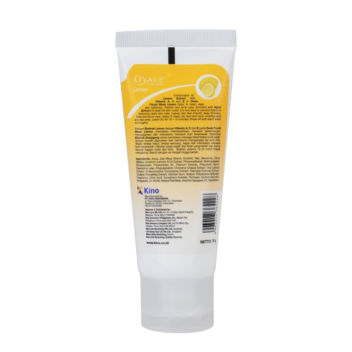 Ovale Facial Mask Lemon for Acne Care Translation missing: id.activerecord.decorators.item_part_image/alt
