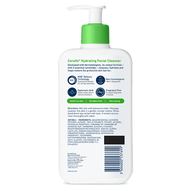 CeraVe  Hydrating Facial Cleanser Translation missing: id.activerecord.decorators.item_part_image/alt