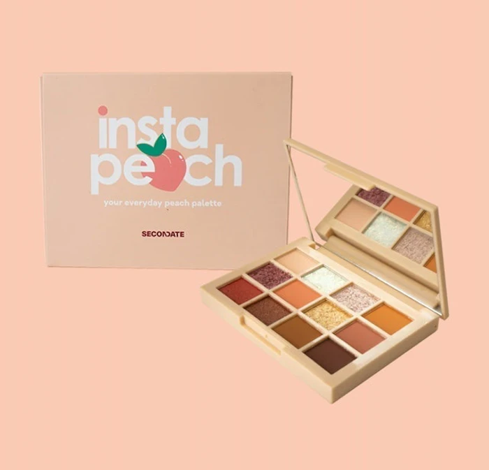 SECONDATE Instapeach Eyeshadow Palette Translation missing: id.activerecord.decorators.item_part_image/alt