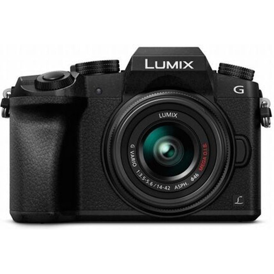 Panasonic LUMIX G7 4K Mirrorless Interchangeable Lens Camera Kit with 14-42 mm Lens Translation missing: id.activerecord.decorators.item_part_image/alt