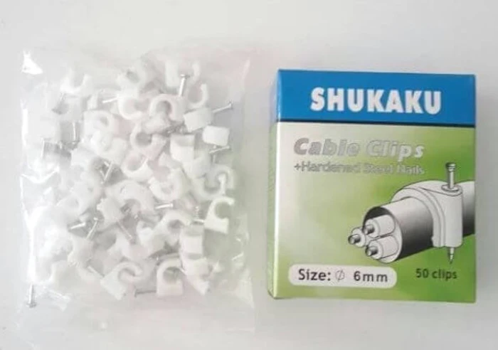 Shukaku Cable Clip + Hardened Steel Nails Translation missing: id.activerecord.decorators.item_part_image/alt