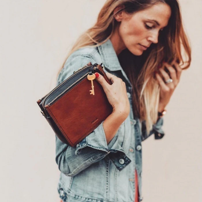 Fossil Campbell Crossbody - Brown Translation missing: id.activerecord.decorators.item_part_image/alt