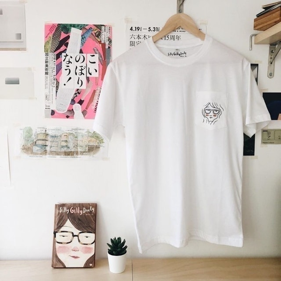 Asobi Silly Gilly Daily Official T-Shirt - Smile Translation missing: id.activerecord.decorators.item_part_image/alt
