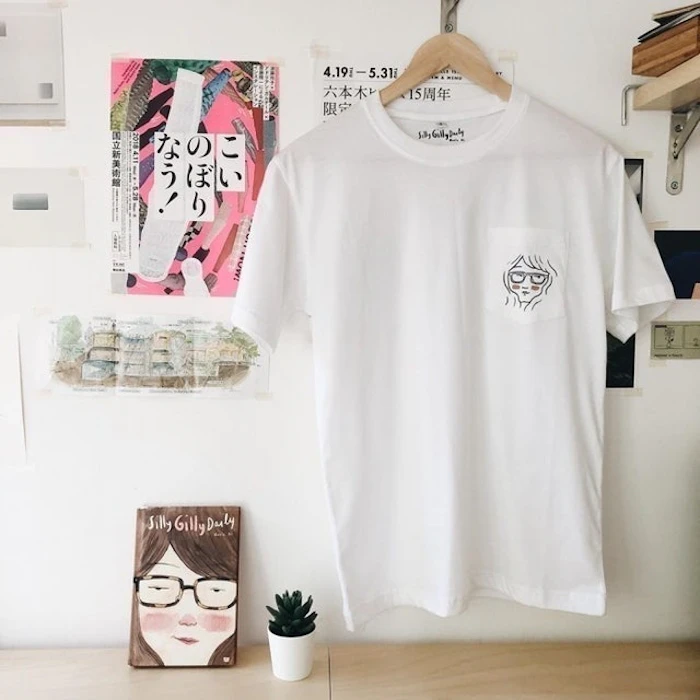 Asobi Silly Gilly Daily Official T-Shirt - Smile Translation missing: id.activerecord.decorators.item_part_image/alt