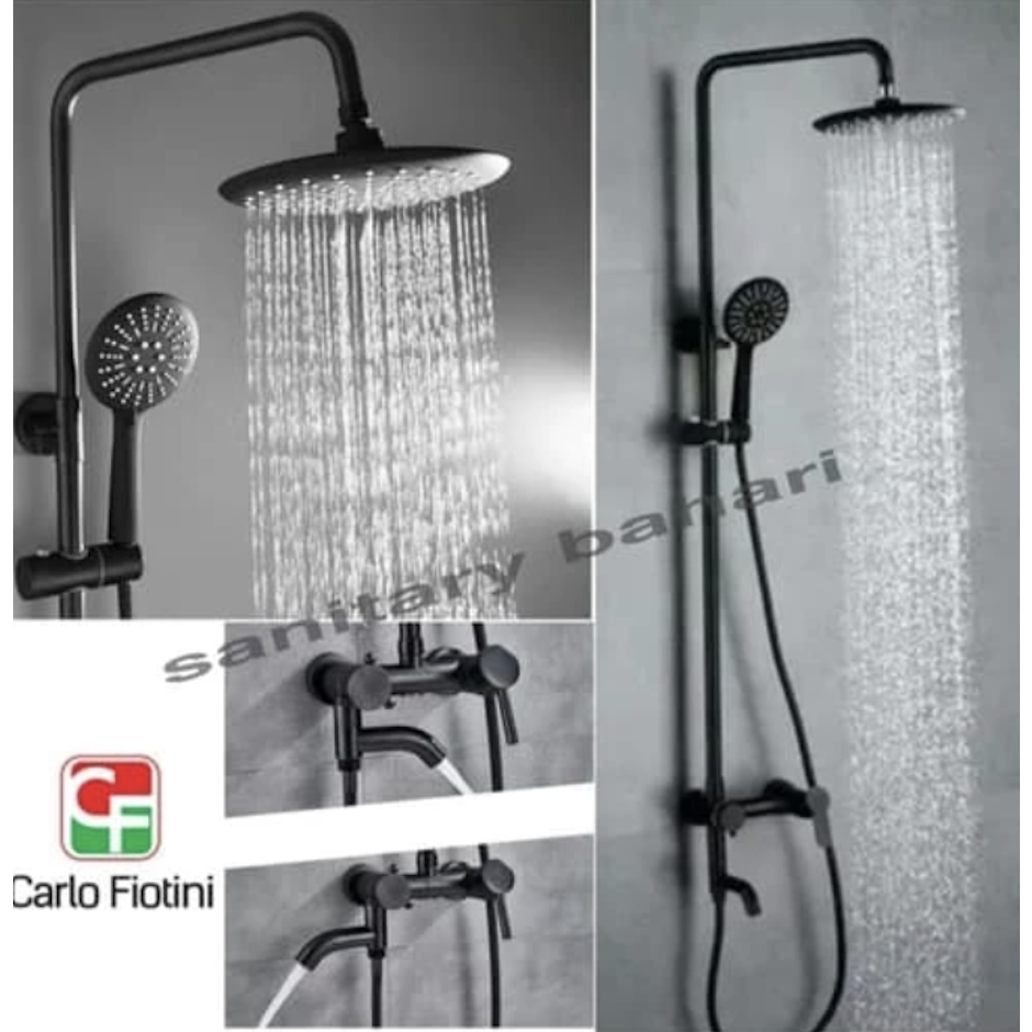 Carlo Fiotini Shower Coloumn Black Translation missing: id.activerecord.decorators.item_part_image/alt
