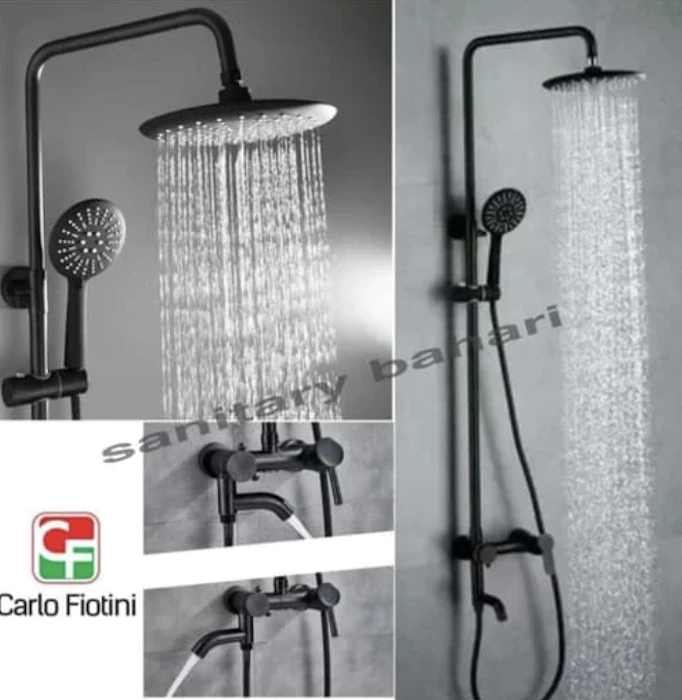 Carlo Fiotini Shower Coloumn Black Translation missing: id.activerecord.decorators.item_part_image/alt