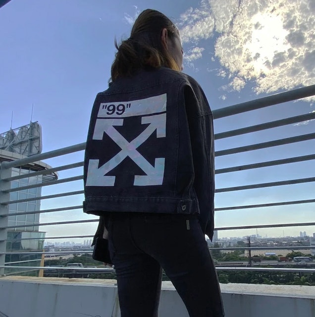 AMR Original Jacket Jeans Off White Translation missing: id.activerecord.decorators.item_part_image/alt