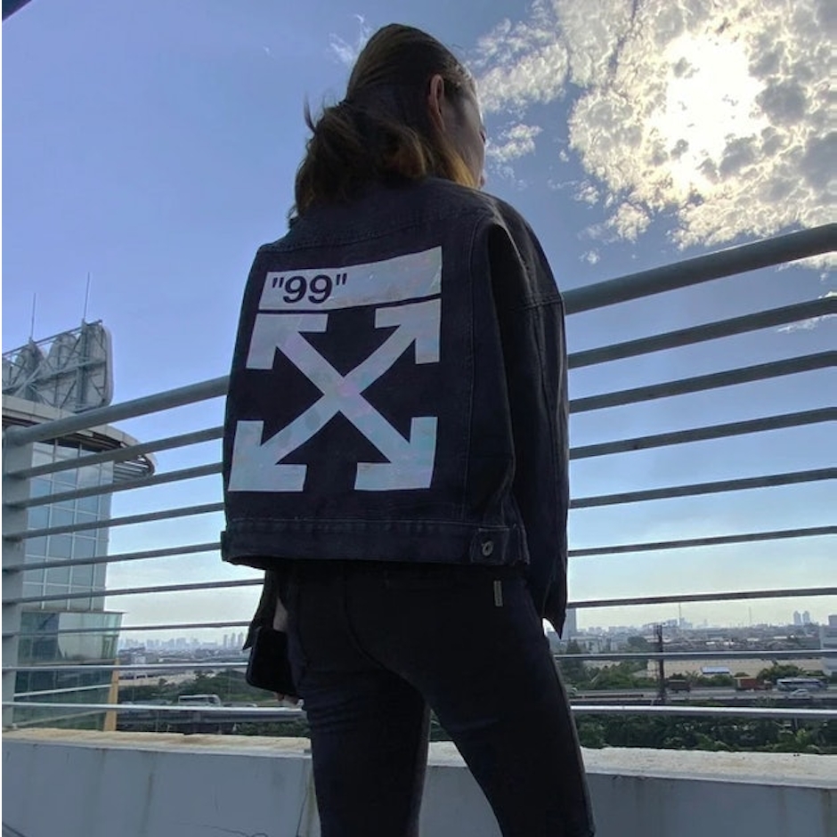AMR Original Jacket Jeans Off White Translation missing: id.activerecord.decorators.item_part_image/alt