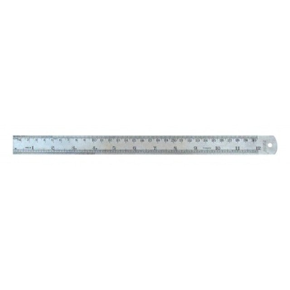 Joyko Stainless Steel Ruler 30 cm Translation missing: id.activerecord.decorators.item_part_image/alt