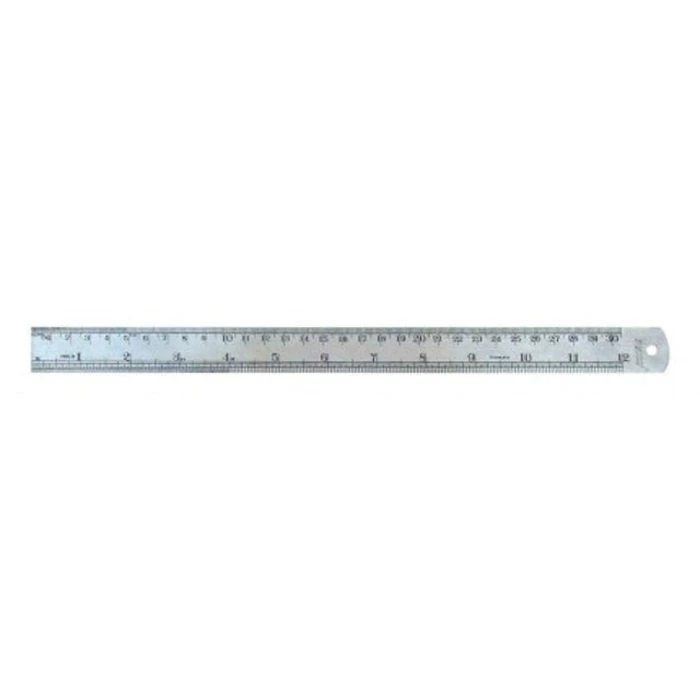 Joyko Stainless Steel Ruler 30 cm Translation missing: id.activerecord.decorators.item_part_image/alt