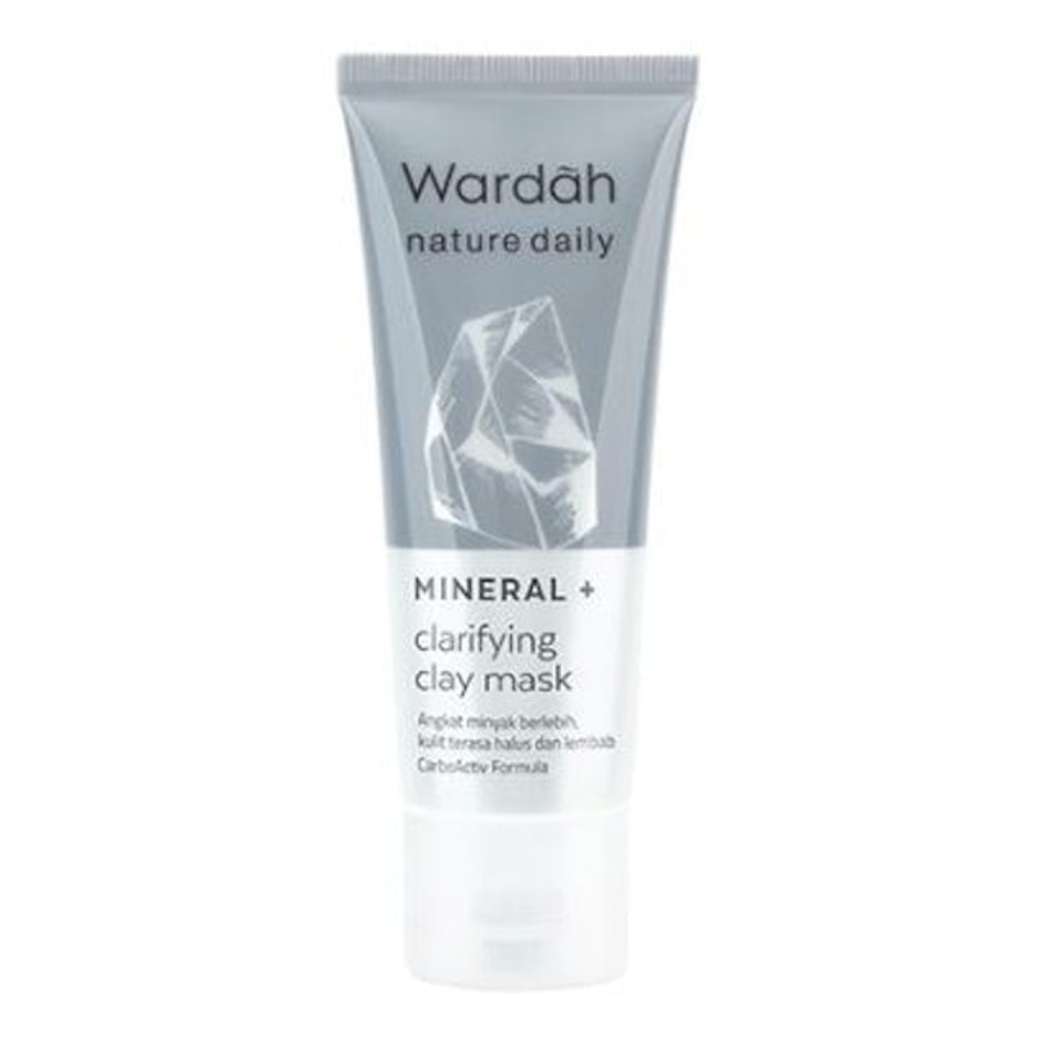 Wardah Nature Daily Mineral+ Clay Facial Mask Translation missing: id.activerecord.decorators.item_part_image/alt