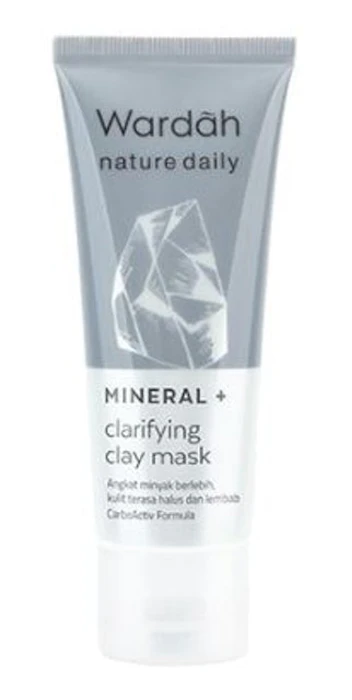 Wardah Nature Daily Mineral+ Clay Facial Mask Translation missing: id.activerecord.decorators.item_part_image/alt