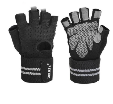 AOLIKES Half Finger Wrist Support Translation missing: id.activerecord.decorators.item_part_image/alt