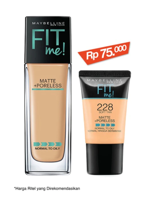Maybelline Fit Me! Matte + Poreless Translation missing: id.activerecord.decorators.item_part_image/alt
