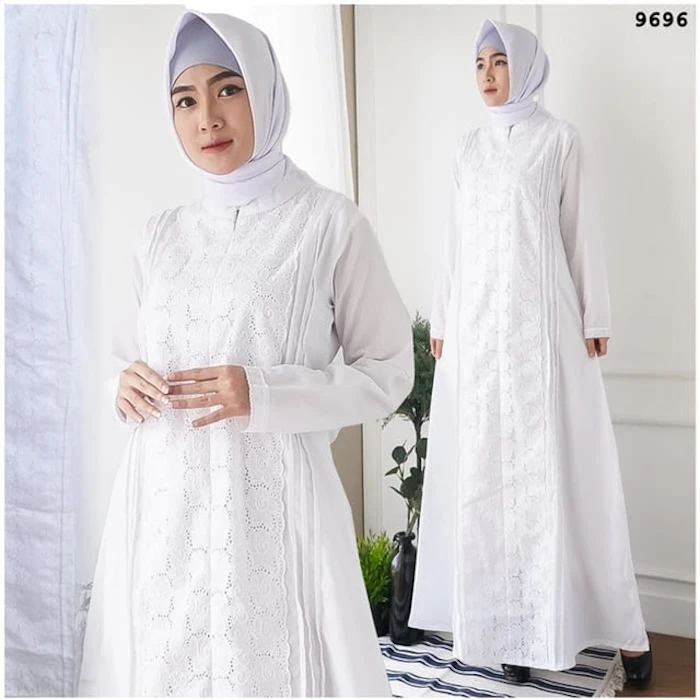 Gamis Ihrom Putih Translation missing: id.activerecord.decorators.item_part_image/alt