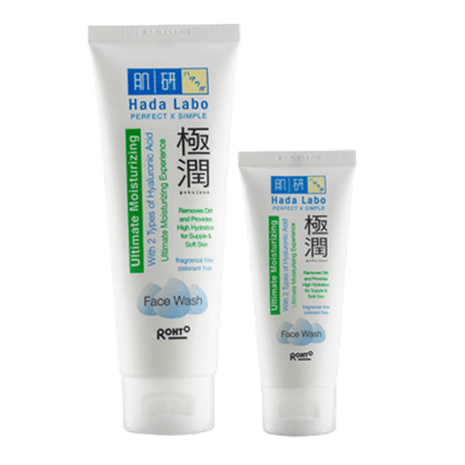 Rohto Hada Labo Gokujyun Ultimate Moisturizing Face Wash Translation missing: id.activerecord.decorators.item_part_image/alt
