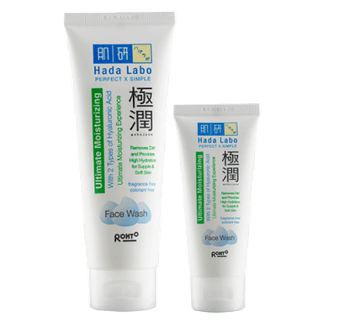 Rohto Hada Labo Gokujyun Ultimate Moisturizing Face Wash Translation missing: id.activerecord.decorators.item_part_image/alt