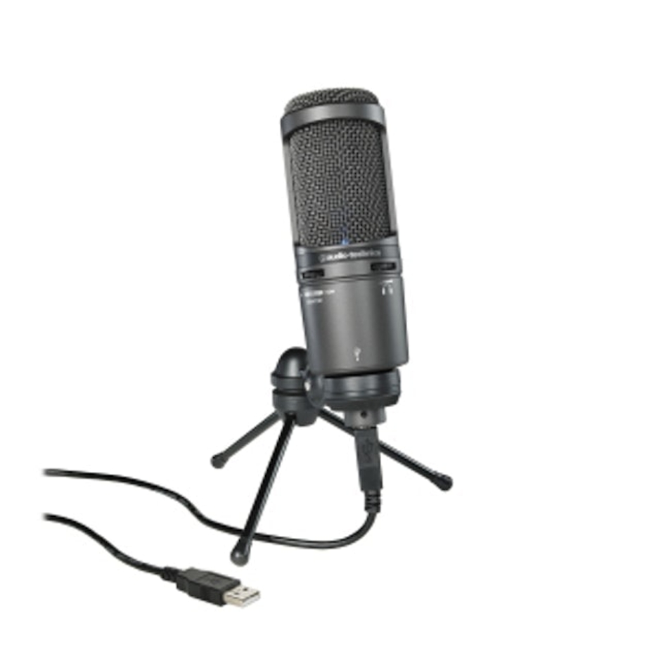 Audio-Technica AT2020USB+ Cardioid Condenser USB Microphone Translation missing: id.activerecord.decorators.item_part_image/alt