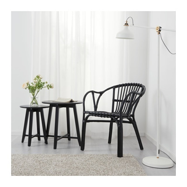 IKEA HOLMSEL Armchair Black Translation missing: id.activerecord.decorators.item_part_image/alt
