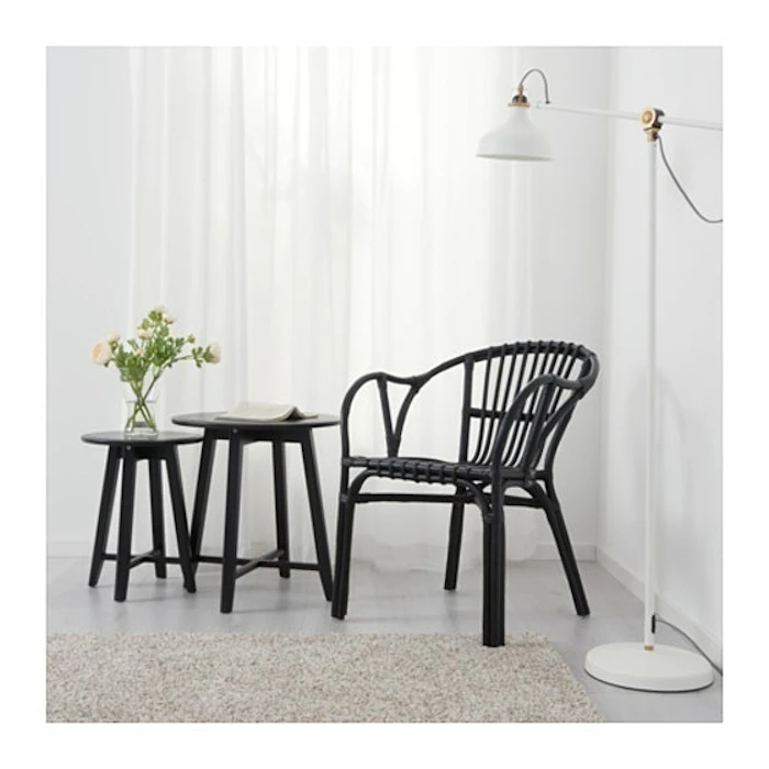 IKEA HOLMSEL Armchair Black Translation missing: id.activerecord.decorators.item_part_image/alt