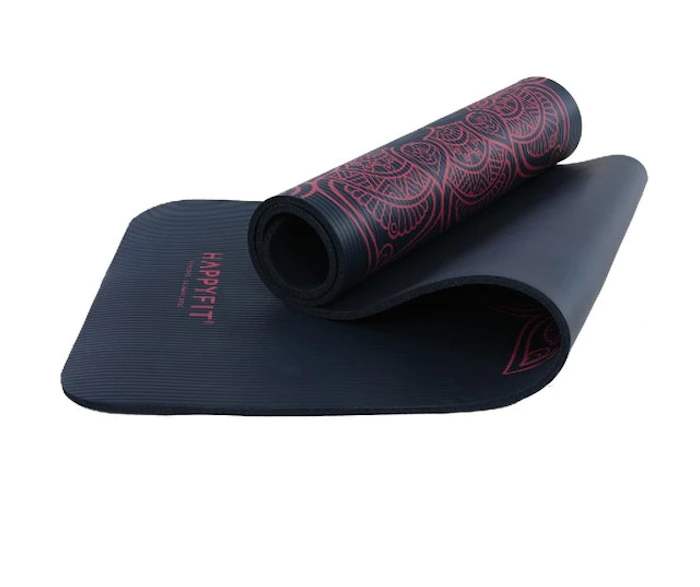 Happyfit Matras Yoga NBR 10MM + Free Strap Translation missing: id.activerecord.decorators.item_part_image/alt