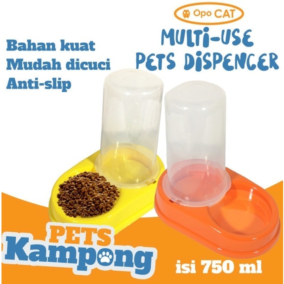 Opo CAT Tempat Makan Minum Dispenser 2-in-1 Multi-Use Translation missing: id.activerecord.decorators.item_part_image/alt
