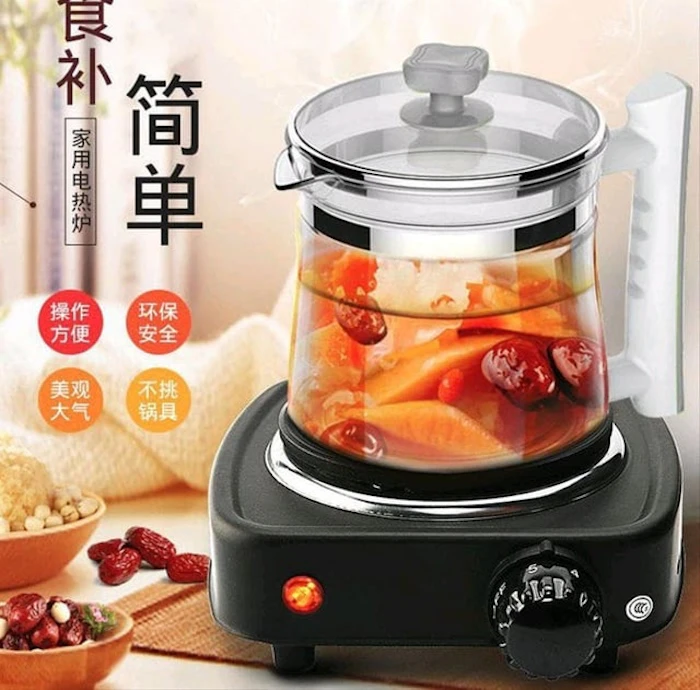Kompor Listrik Mini Hot Plate Electric Cooking 500W Translation missing: id.activerecord.decorators.item_part_image/alt