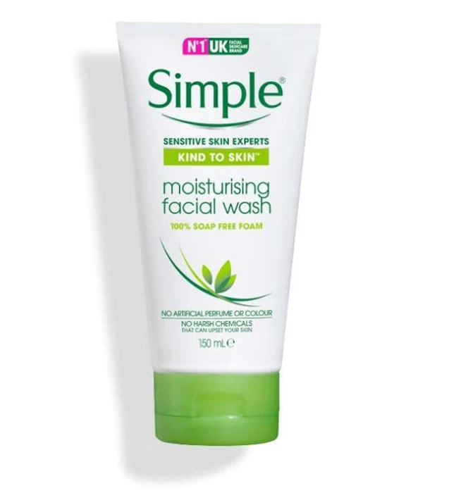 Simple Kind to Skin Moisturising Face Wash Translation missing: id.activerecord.decorators.item_part_image/alt