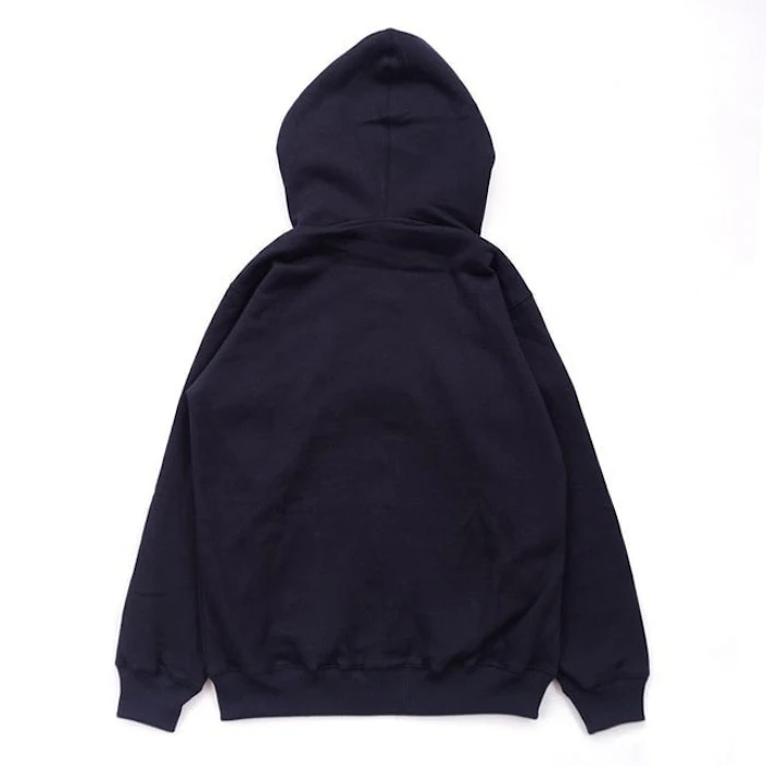 Merch It All Navy Blue Zip-up Basic Hoody Translation missing: id.activerecord.decorators.item_part_image/alt