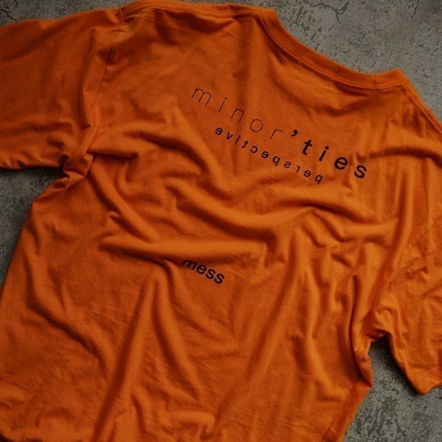Minorities Perspective Orange Oversized Fit Tshirt Translation missing: id.activerecord.decorators.item_part_image/alt