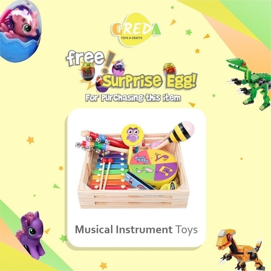 Greda Musical Instrument Toys Translation missing: id.activerecord.decorators.item_part_image/alt