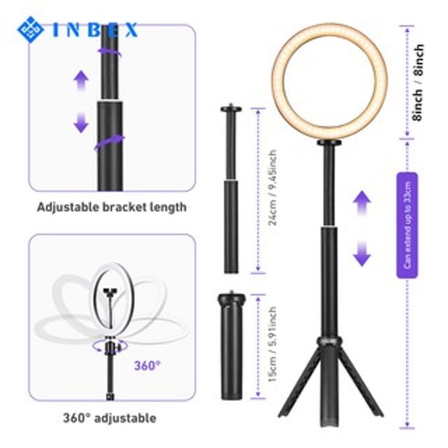 INBEX  Ring Light 20cm Packet/41.5cm Translation missing: id.activerecord.decorators.item_part_image/alt